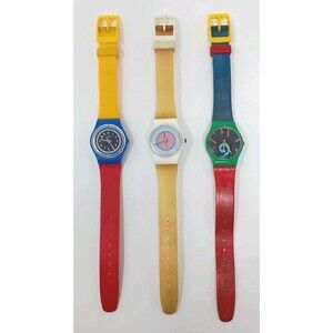 Women's Vintage Swatch Watches Lot of 3 - See Description